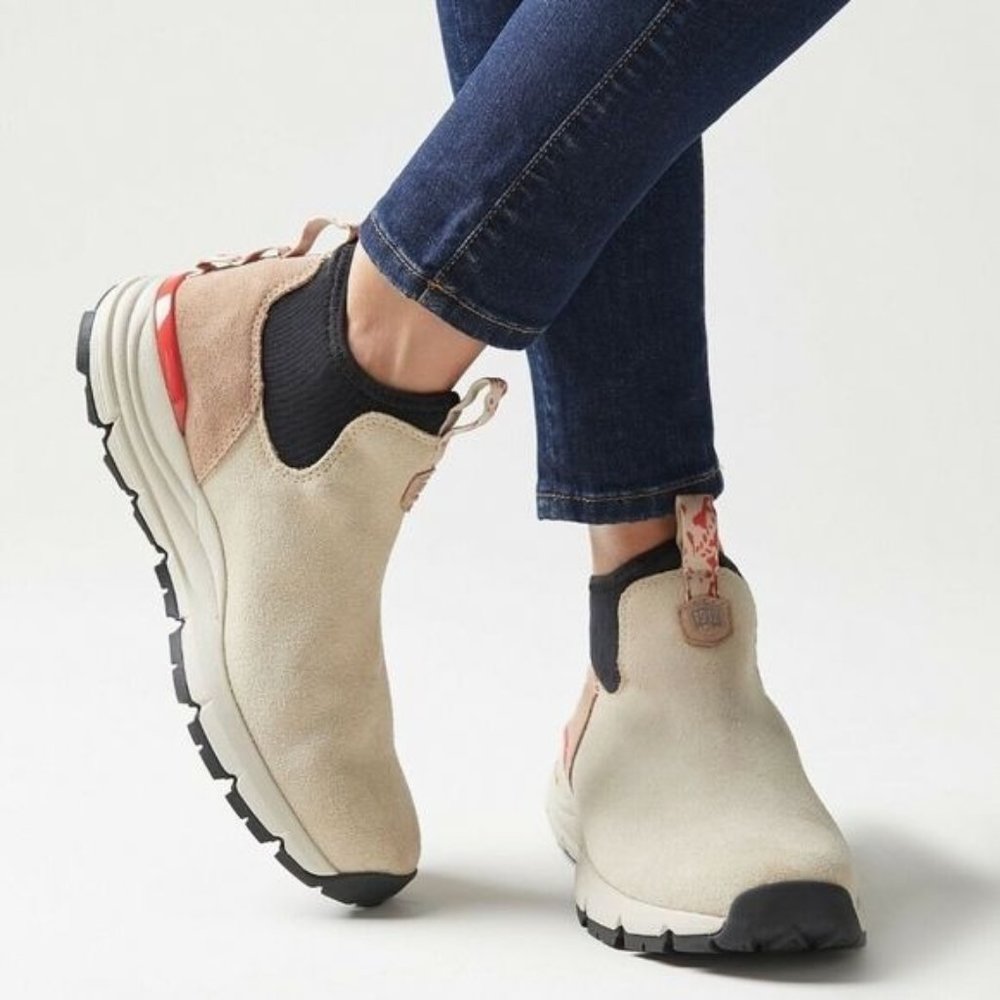 Danner Boots Mountain 600 Chelsea Ankle Suede Boot Sand $160 EU 39.5 US 8.5 NEW